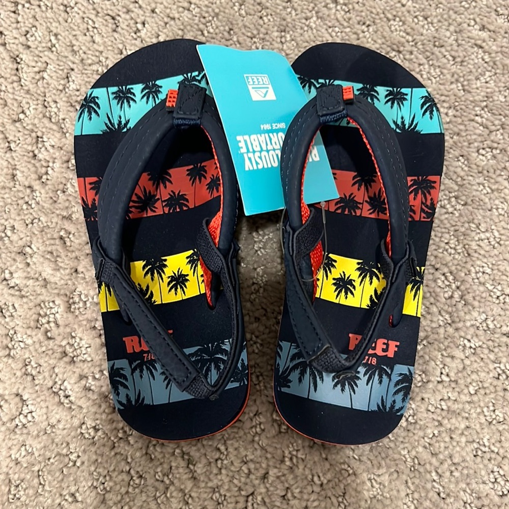 Reef Toddler Flip Flops (7/8)
